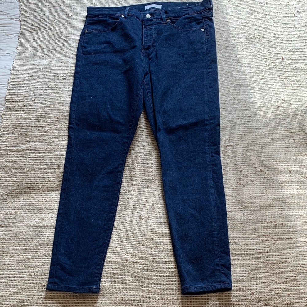 LOFT Navy Blue Denim Skinny Jeans